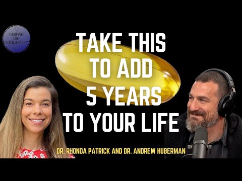 Live 5 years longer with ONE supplement (Dr. Huberman, Rhonda Patrick)