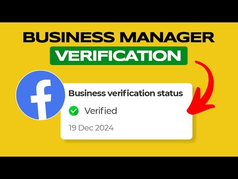 How To Verify Business Manager Facebook