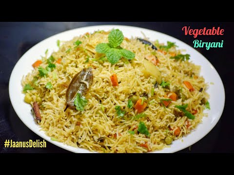 vegetable biryani | restaurant style vegetable biryani | Biryani recipe for bachelors | lunch recipe