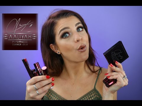 AALIYAH FOR MAC COLLECTION REVIEW/SWATCHES + TUTORIAL | MAKEUPMOLLY