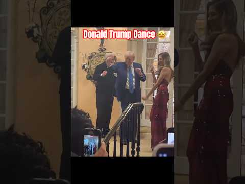 Trump Dance 🤩🤩 #donaldtrump #trump #trump2024 #melaniatrump #barrontrump #shorts #video #funny