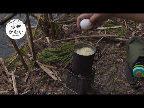 [solo camping] Japanese food. Make ramen at high speed/FIREBOX /