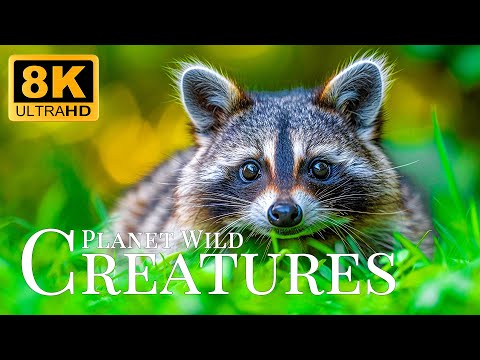 Planet Wild Creatures 8K ULTRA HD🐾Amazing Animal Discovery With Relaxing Piano Music