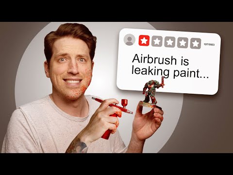 How good are cheap airbrushes from Amazon? - Massive test