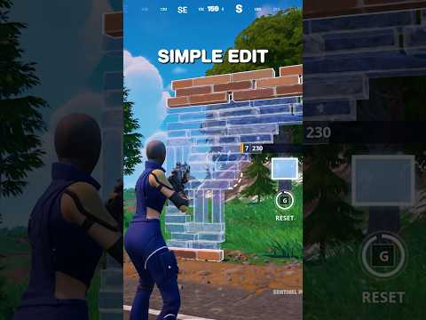 Fortnite's New Simple Edit Setting (Is it Good?)