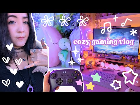 cozy homebody vlog *ೃ༄ smiskis, gaming, catching up