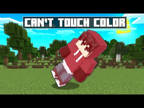 Wetzkie CAN'T TOUCH COLORS in Minecraft...