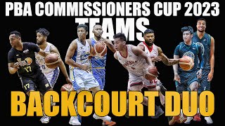 PBA UPDATE BACKCOURT DUO PBA COMMISSIONERS CUP 2023