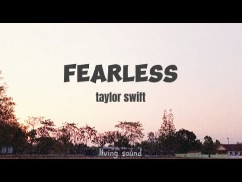 Fearless #Taylor Swift #lyric #music #youtube