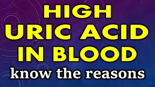 High uric acid in blood: Know the facts