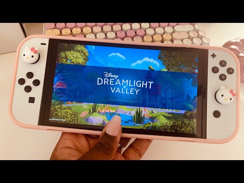 Disney Dreamlight Valley Gameplay on Nintendo Switch OLED