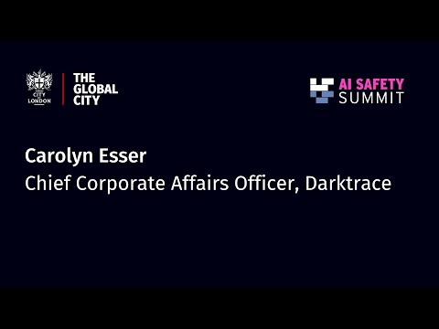 Carolyn Esser, Darktrace, describes the current and potential impact of AI on the UK economy