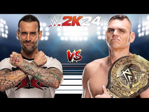 WWE 2K24 CM PUNK VS. GUNTHER FOR THE WWE WORLD HEAVYWEIGHT CHAMPIONSHIP BELT!