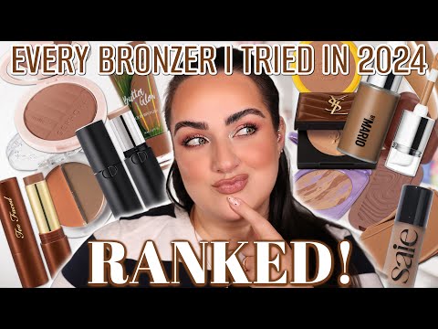 RANKING EVERY BRONZER I TRIED IN 2024 FROM WORST TO BEST!