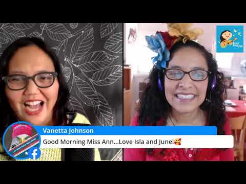 Preschool Songs LIvestream: Little Miss Ann Video special guest, Michele Moreno