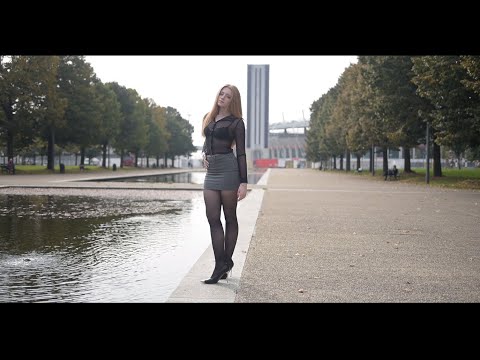 HOSIERY FASHION FILM : Pantyhose, Stockings, Tights, Collant, Heels, Mini Skirt (4K)