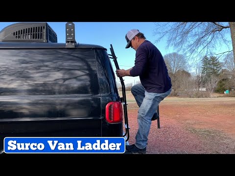 Surco Van Ladder ~ Van Life Just Got Better ~ Check It Out!