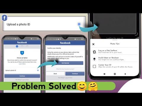 Upload Your Id To Facebook | Upload A Photo Id Facebook Problem | New Video 2021