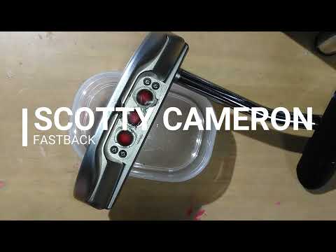 2018年 SCOTTY CAMERON FASTBACK スコッティキャメロン  ファストバック  LOUIS VITTON ルイヴィトン風　プレートカスタム