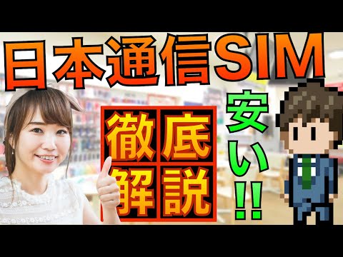 【ちょうどいい】日本通信SIM 新プラン解説【他社比較アリ】