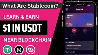 Earn 1USDT On $NEAR | Learn&Earn Answers | Sweat Wallet | What Are Stablecoins | Sweatcoin