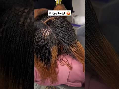 you have to love this!! Micro twist braids 😍 #foryou #subscribe #hairstyles #haircare #foryou