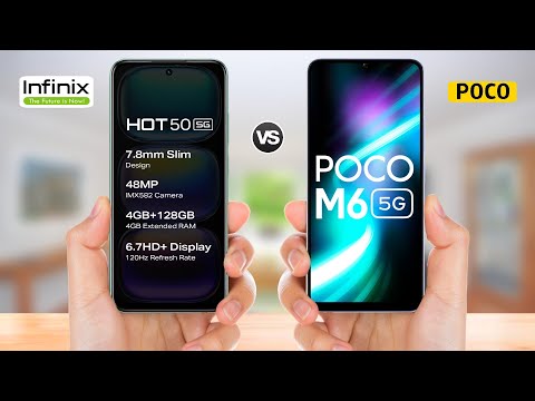 Infinix Hot 50 5g vs Poco M6 Plus 5g || Full Comparison