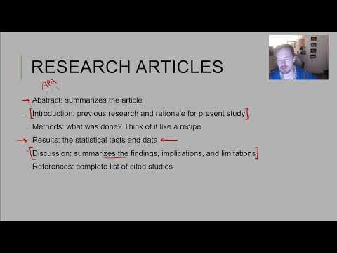 PSYC 219: Chapter 11: Presenting Research