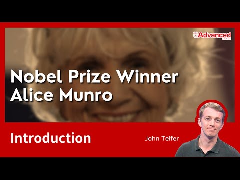 諾貝爾文學獎得主艾莉絲‧孟若 Nobel Prize Winner Alice Munro