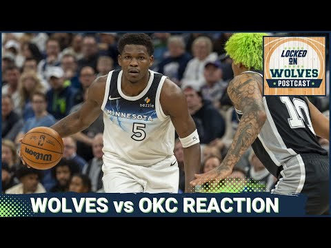 WOLVES POSTCAST: T-Wolves Win Streak SNAPPED By Thunder's Third-Quarter EXPLOSION. 113-105