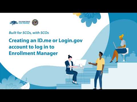 Creating an ID.me or Login.gov account to log into Enrollment Manager