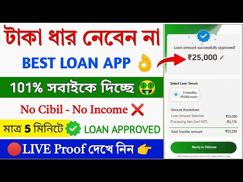 New Instant Loan App Without Income Proof || Loan App Fast Approval 2024 | Bad CIBIL Score Loan