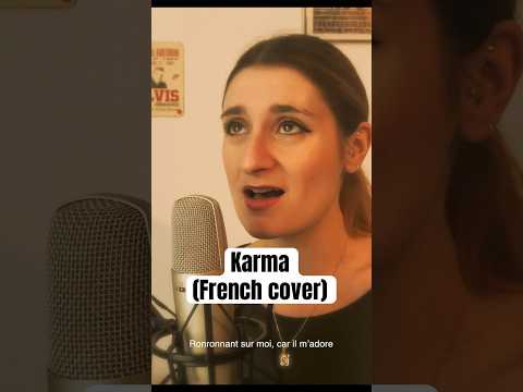 Karma = ma religion ✨🦂🖤 #cover #reprise #frenchcover #taylorswift #karma