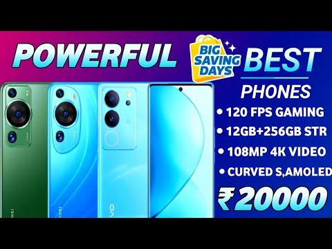 Flipkart Big Saving Day 2024 | Best 4 5G Phones Under 20000 in 2024 | 108MP OiS | 120 p,OLED