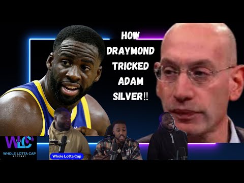 #nba commissioner #Adamsilver is pissed after realizing he was tricked by #draymondgreen!