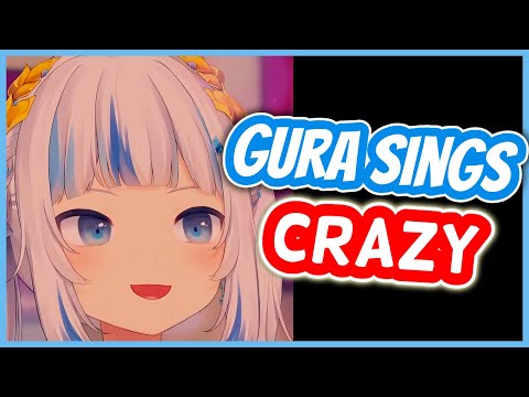 Crazy - Gawr Gura | HololiveEN Karaoke [UNARCHIVED]