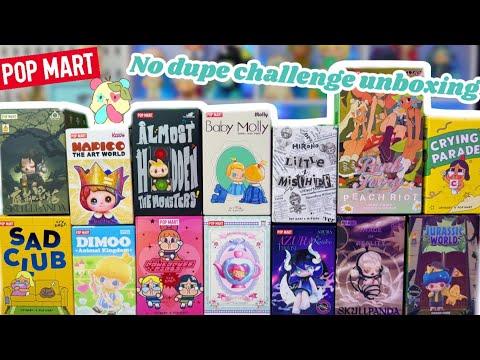 POPMART NO DUPE CHALLENGE *♡* BOOTLEG SKULLPANDA??, AZURA, SWEET BEAN, AND MORE!!