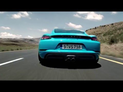 Porsche 718 Cayman and Boxster - manufacturer footage