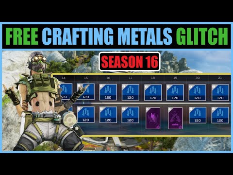 Free CRAFTING METALS Glitch In Apex Legends Season 16