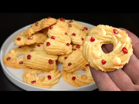 I always bake these cookies for Christmas and New Years! Recipe in 5 minutes! 3 Perfect Recipes!