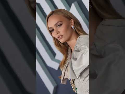 Lily Rose Depp At The Nosferatu Premiere In London.#premiere #shorts