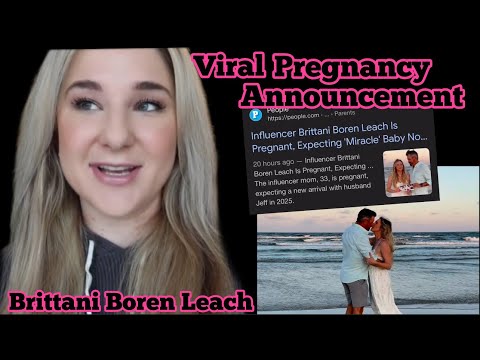 Brittany Boren Leach 7 Pregnancies During 8 Year Marriage...complications