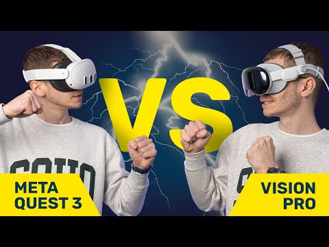 Meta Quest 3 VS. Apple Vision Pro - Comparație SINCERĂ (română)