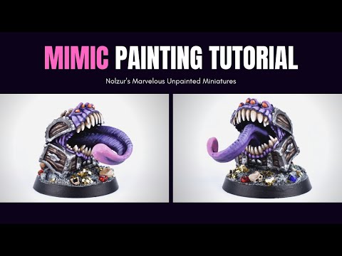 Dungeons and Dragons | MIMIC Painting Tutorial