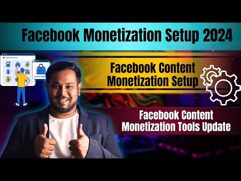 Facebook Monetization Setup 2024 | Facebook Content Monetization Setup |FB Content Monetization Tool