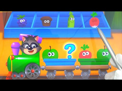 Let's Play And Learn Vegetable Names, Shape And Colors - Educational games for kids