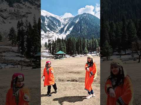 Daughter Mom Dance in Kashmir | Bumbro Bumbro |Betaab Valley #kashmiri #dance #duet