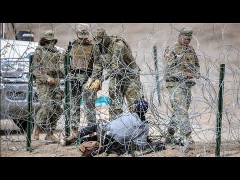 Court backs Texas over razor wire installed on U S  Mexico border