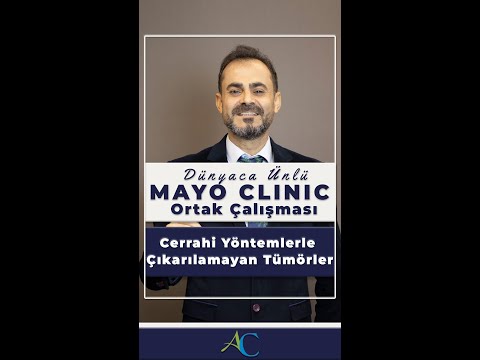 DÜNYACA ÜNLÜ MAYO CLINIC ORTAK ÇALIŞMASI / PROF. DR. ALAPER CAN