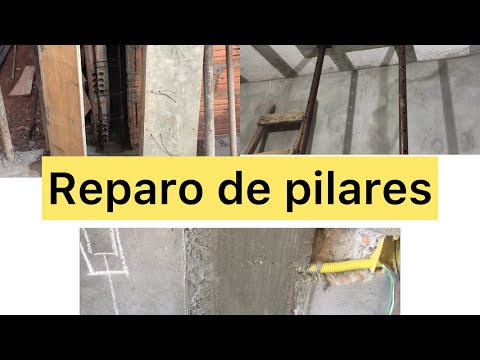 CONSTRUINDO A PRÓPRIA CASA #96 - REPARO ESTRUTURAl EM 2 PILARES